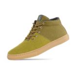 Baabuk en laine bouillie vert